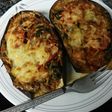 Berenjenas rellenas veganas
