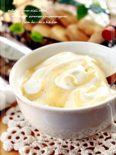 A picture of Whipped Custard Cream for Cream Puffs.