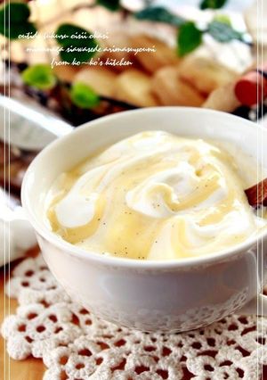 A picture of Whipped Custard Cream for Cream Puffs.