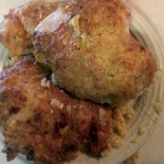 A picture of bacon ranch chicken.