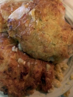 A picture of bacon ranch chicken.