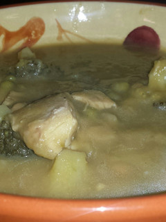 A picture of Turkey And Asparagus Soup.