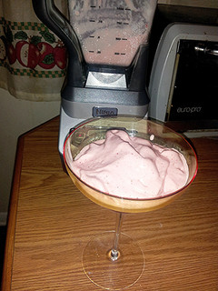 A picture of Healthy Fruit'n Cream Ice Cream.