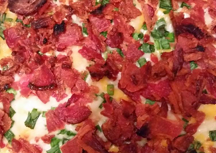 Recipe of Award-winning PITTSBURGH PIEROGI PIZZA