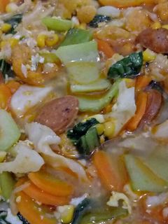 Foto resep Capcay Sosis