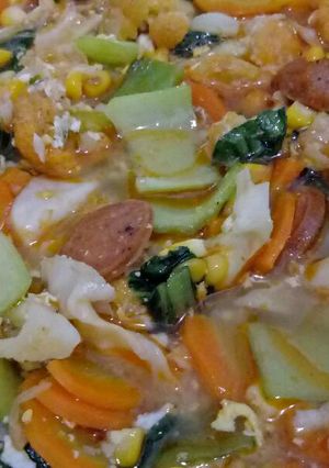 Foto resep Capcay Sosis