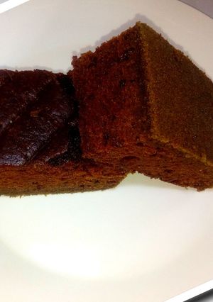 A picture of Chocolate brown cake.
