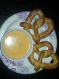 Spicy pretzel dip/nacho cheese