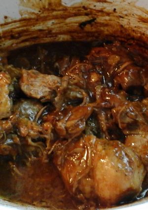 A picture of Slow cooker country style ribs.
