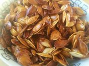 A picture of pumpkin seeds