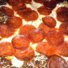 A picture of Easy Cheesy Pizza Casserole.