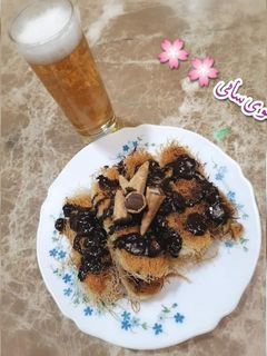 صورة لوصفة رولز الكنافه بالشوكولاته