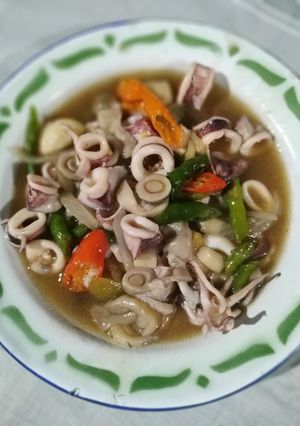 Foto resep Cumi Jamur