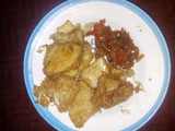 Yam and egg