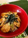 Oil-free Chicken Breast Kuwa-yaki Rice Bowl
