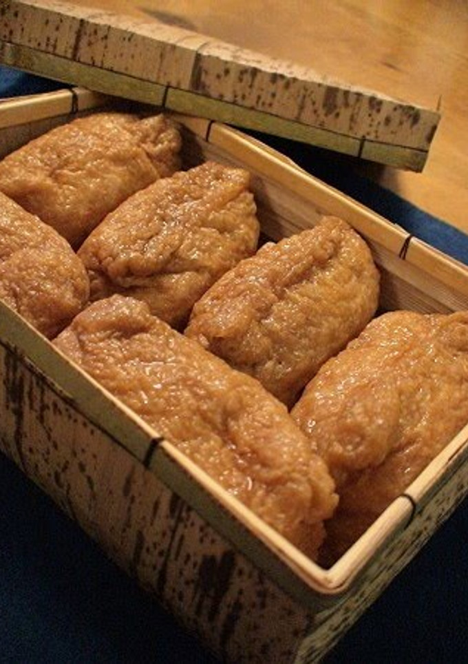 A picture of Basic Inari Sushi for Bento.