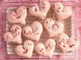 strawberry heart bread