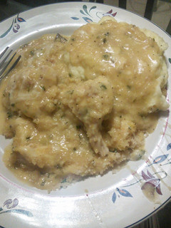 A picture of Swiss Cheese Chicken.