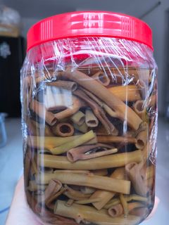 Hình của món Dưa rau muống.