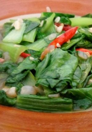 Foto resep Pokchoy saus tiram