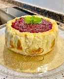 Tarta queso ricotta “sin glúten” (“Gluten-free” ricotta cheesecake)