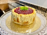 Tarta queso ricotta “sin glúten” (“Gluten-free” ricotta cheesecake)