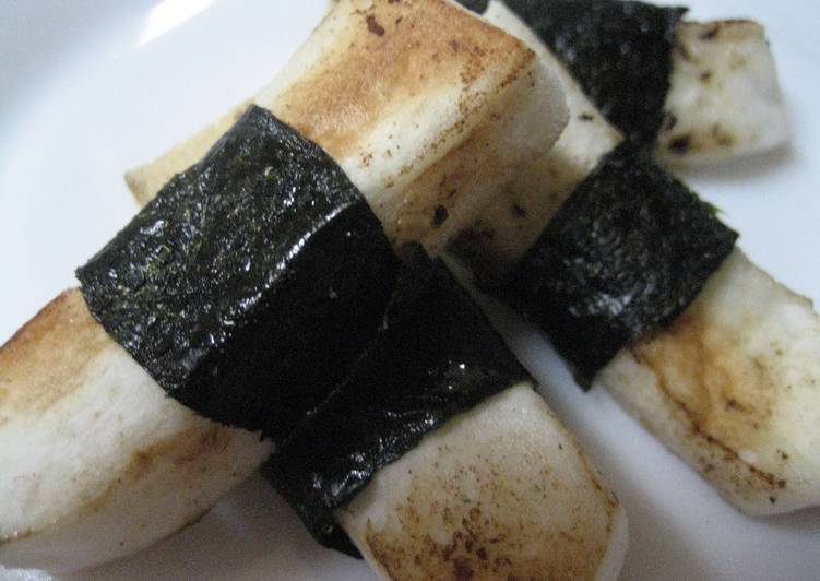 Recipe of Tasty Easy Fluffy Nori-Wrapped Hanpen Fishcakes