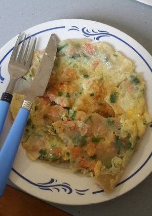 Foto resep Simple pancake udang kucai