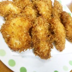 A picture of Tender Fried Chicken Breast with Mayonnaise and Soy Sauce.