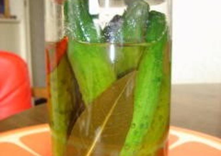 Recipe of Homemade Pickles That Keep For A Long Time in 32 Minutes for Beginners