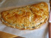 Una foto de empanada de espinacas