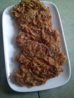 Foto resep peyek rebon