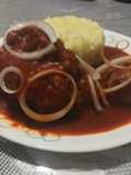 Cola de res en adobo