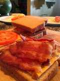 Bacon Tomato and Cheese Panini