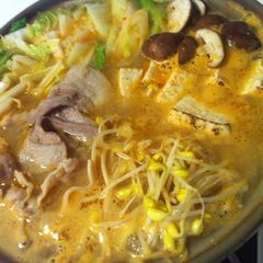 A picture of Steamy Sesame & Miso Shabu Shabu Hot Pot.