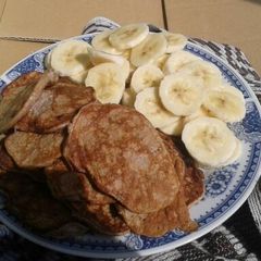Healthy delicious pancakes A picture of Healthy delicious pancakes.