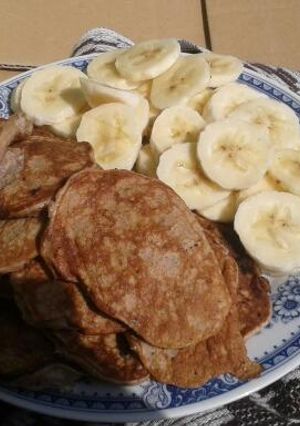 A picture of Healthy delicious pancakes.