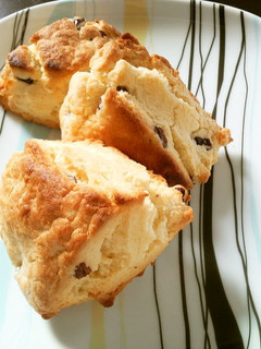 A picture of 15 Minute Scones Made with Pancake Mix.