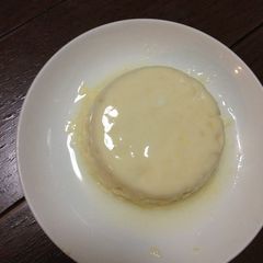 A picture of Easy Custard Pudding 3 Minutes and 3 Ingredients.