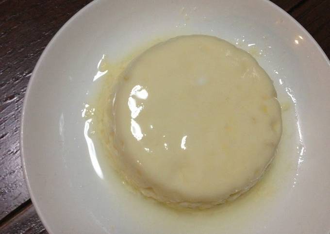 Simple Way to Make Perfect Easy Custard Pudding 3 Minutes and 3 Ingredients