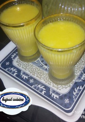 A picture of Mango juice.