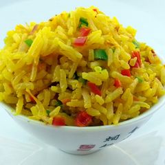 A picture of Turmeric Rice.