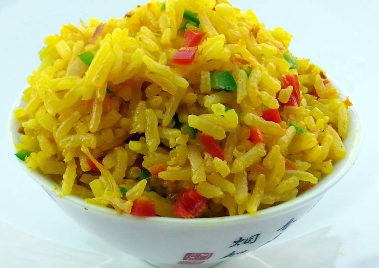 Recipe of Perfect Turmeric Rice