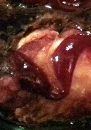 A picture of Baked Party Wings In BBQ-Soy Sauce.