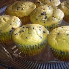 A picture of Chocolate chip muffins.