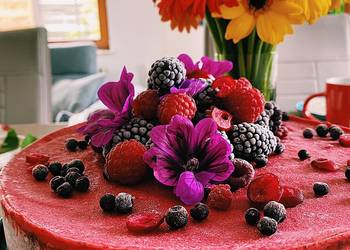 The New Way Serving Recipe Berry ice cream cake  Delicious Steady The New Way Serving Recipe Berry ice cream cake  Delicious Steady