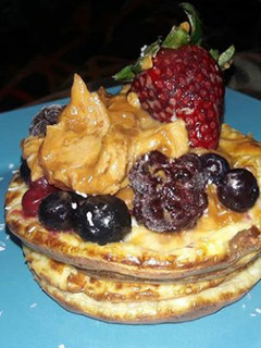 Una foto de Pancakes fit