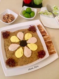 عکسی از دستور کشک و بادمجون