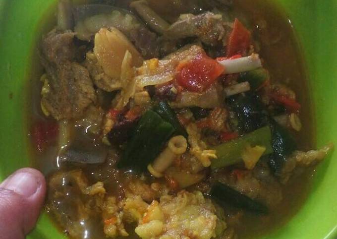 Resep Pindang daging kambing khas palembang kitaberbagi