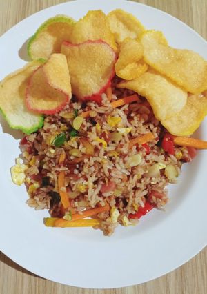 Foto resep Nasi goreng simple banget